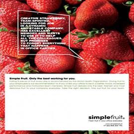 Simple Fruit，广告