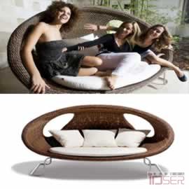 意大利建筑师 Luca Trazzi , Schönhuber Franchi, The Ladybug Sofa, 家具,设计,沙发床