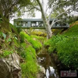 Max Pritchard 建筑设计,建筑设计,桥,别墅,Bridge house