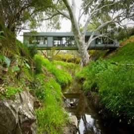Max Pritchard 建筑设计，建筑设计，桥，别墅，Bridge house