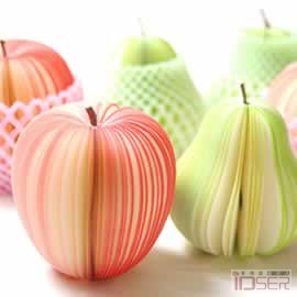 日本 D-BROS 设计室,产品设计,创意设计,The Kudamemo fruit-shaped sticky notes