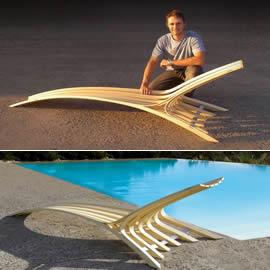 产品设计，Lofoten Lounger，家具设计，现代家具，澳大利亚设计师 Corey Baker c