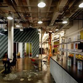 FaceBook 的总部，设计室 Studio O+A