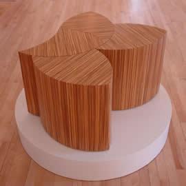 来自设计师 Christopher Atwood 的小木桌：E