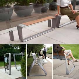 BMW 设计组为户外景观家具制造商 Landscape