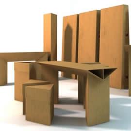 纸板家具