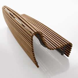 日本设计师  Naoto Fukasawa 为意大利家具行 B&B Italia 设计的户外坐椅：Titikaka