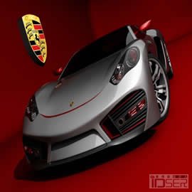 伊朗设计师 Emil Baddal  的概念 Porsche 跑