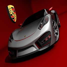 伊朗设计师 Emil Baddal  的概念 Porsche 跑