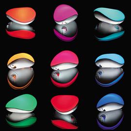 来自英国 Mathmos 公司的笑脸豆豆LED变色灯