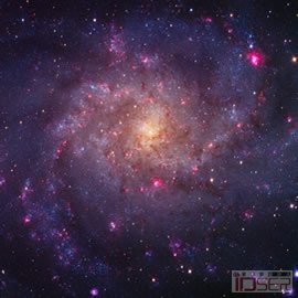 壮丽的螺旋星系 M33