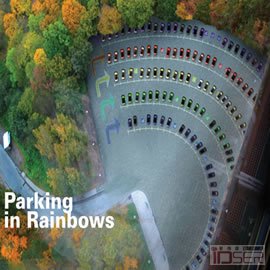 芬兰设计师 Henrik Amberla ,parking in rainbows,think outside the parking box