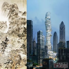 MAD architects: urban forest，建筑，重庆