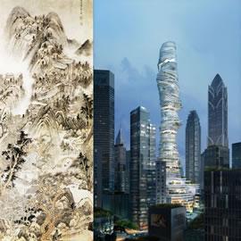 MAD architects: urban forest，建筑，重庆