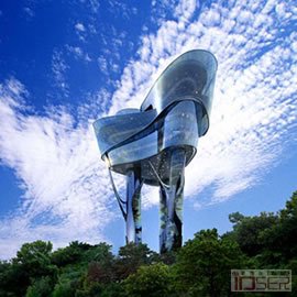 韩国, Sungnam, Daewon公园观光塔，建筑师，Kyungam，建筑设计