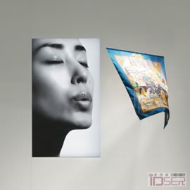 Tokujin Yoshioka，日本 Hermès 店面的展示橱窗 Hermès : Window Installation