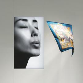 Tokujin Yoshioka，日本 Hermès 店面的展示橱窗 Hermès : Window Installation