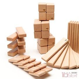 来自Tegu的木块玩具，产品设计，玩具设计