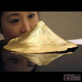日本老字号珠宝商 Ginza Tanaka ,黄金富士山