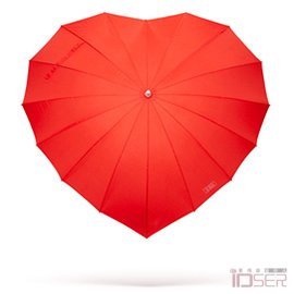 浪漫的心形雨伞，Heart umbrella，产品设计，创意设计，产品创意，伞，创意雨伞设计