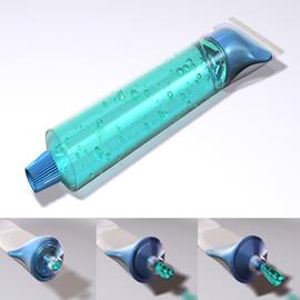 Squeeze with ease，产品设计，创意设计，产品创意设计，牙膏，创意牙膏，家居用品创意设计