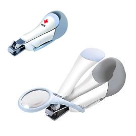 American Red Cross Deluxe Nail Clippers with Magnifier