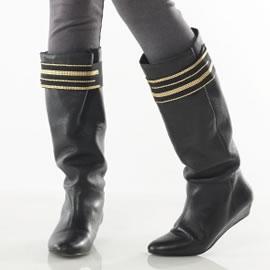 情人节礼物，Moondancei Black Shoe Accessory，靴子图片，靴子搭配，靴子配件