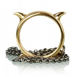 Dark Fairytale Thorn Cuff Ring，女性内衣品牌Agent Provocateur，戒指，情人节礼物