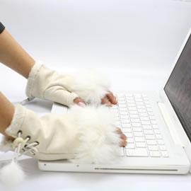 Thanko USB 取暖手套，创意设计，手套创意设计