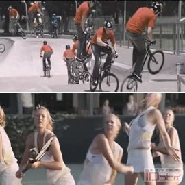 Nike: Human Chain