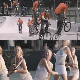 Nike: Human Chain