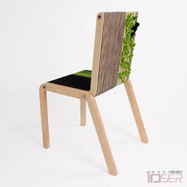 Tuyo 设计室的两位设计师María 和Pål Jacob带来这张叫做Gaia Chair的木椅