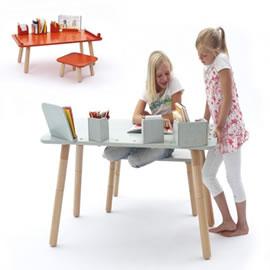 Growing Table，家居产品设计，儿童家具设计