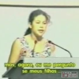 The Girl Who Silenced The World For 5 Minutes