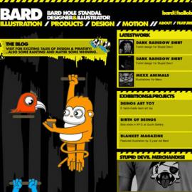 50个以黄色为主色调的网页设计欣赏