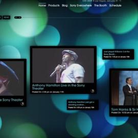 绚烂光斑网页设计欣赏