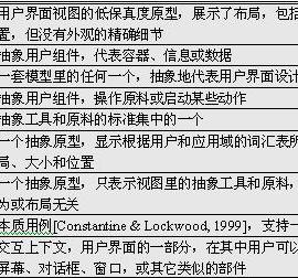 用户界面设计：从抽象到实现