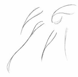 日式漫画人物速成指南-头发基本造型