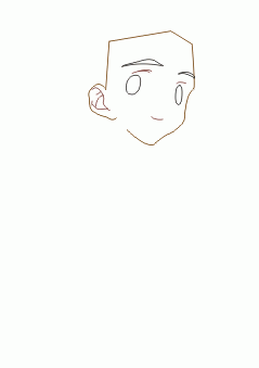 绘制卡通少女“青涩宝贝”