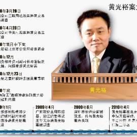 前首富黄光裕涉三罪 一审被判有期徒刑14年