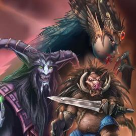 “风暴之子”原画---Samwise作品