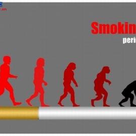 精选戒烟广告宣传画创意广告