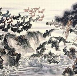 中国百“字”图  动物与字画