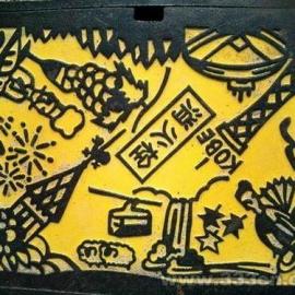 踩在脚下的艺术井盖图2