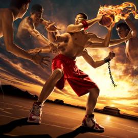 李宁3+1蓝球挑战赛海报