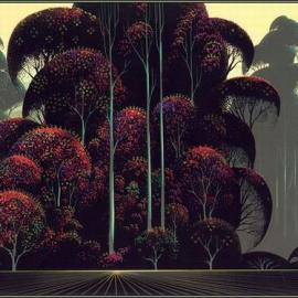 精美Eyvind Earle作品选3