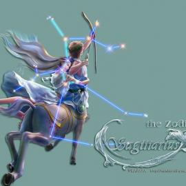 现代彩绘十二星座