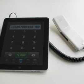可以让他们流行的电话在苹果新iPad上面打电话