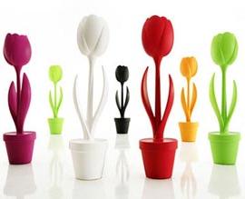 透明的郁金香灯