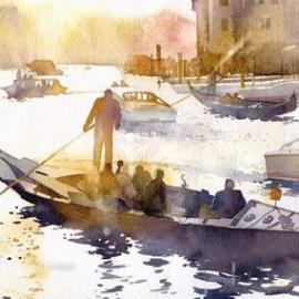 GreeGw水彩画欣赏